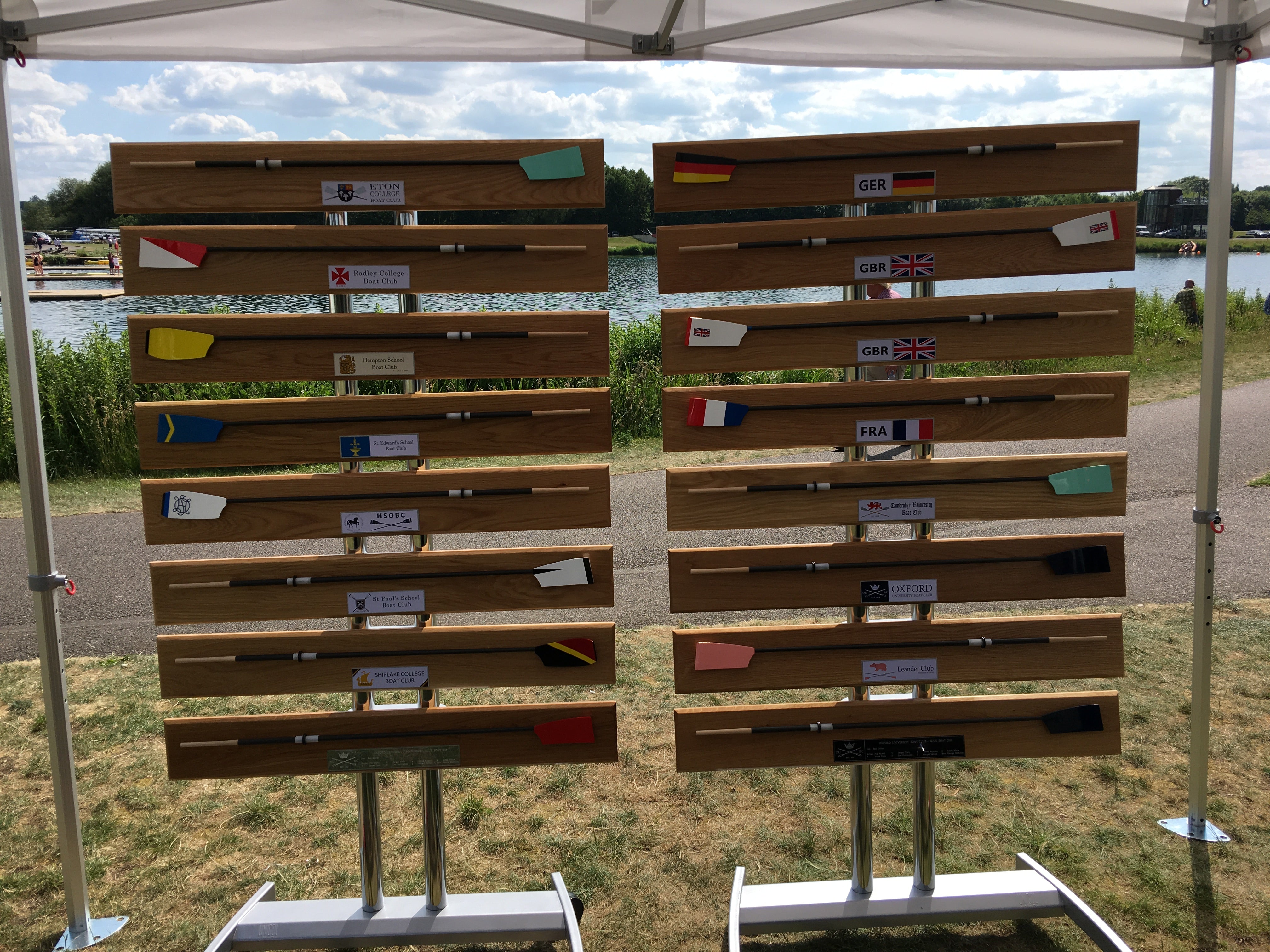 Unicol exhibition stand for Wallingford Regatta