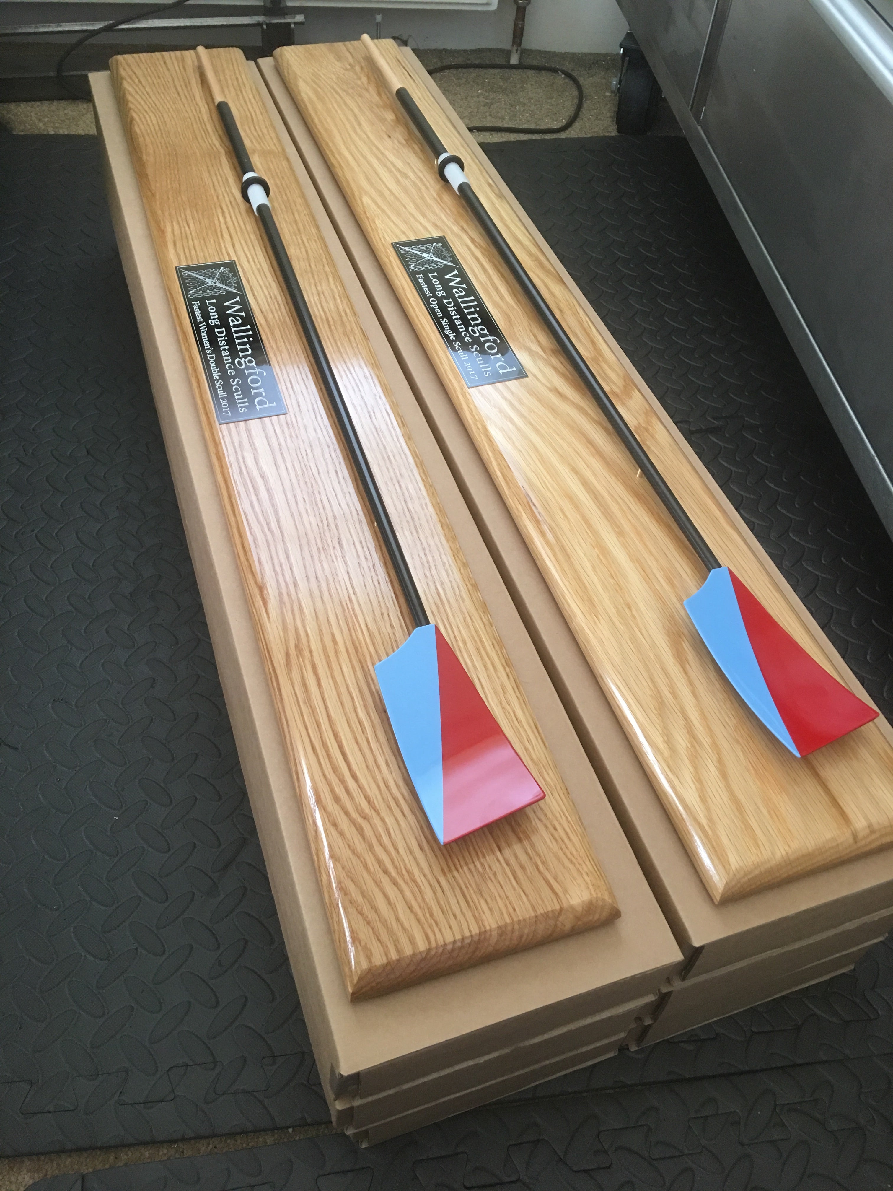 Wallingford Long Distance Sculls trophies