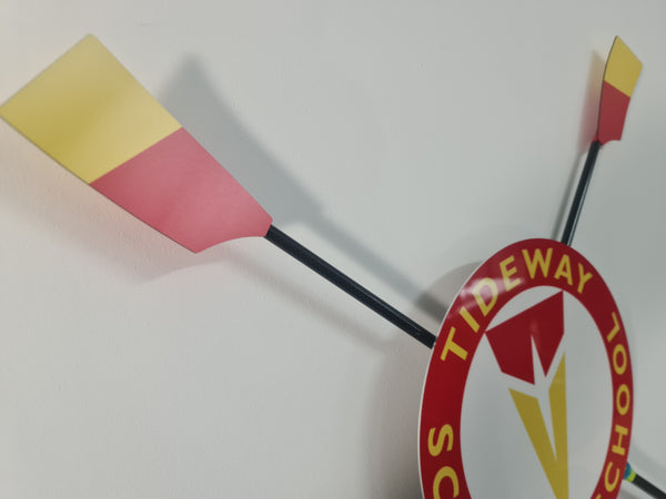 Crossed Oars Sign Mount