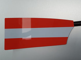 Rowing Trophy Sign Gift for oarsman boat club decoration sculling prize rower award oar blade colours shaft carbon fibre printed signage oxford engraved custom trophy