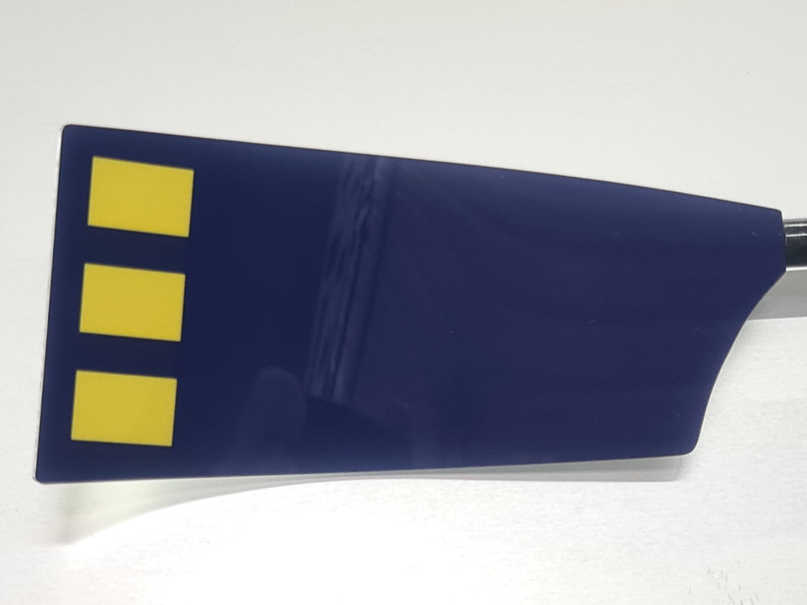 Rowing Trophy Sign Gift for oarsman boat club decoration sculling prize rower award oar blade colours shaft carbon fibre printed signage oxford engraved custom trophy