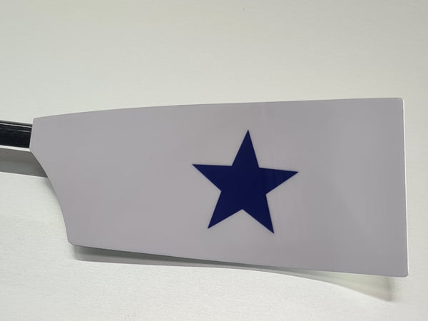 Newcastle University Boat Club rowing blade NUBC Stroke bow 